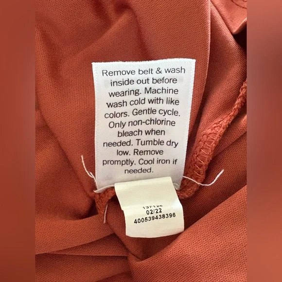 Women’s LC Lauren Conrad Polka Dot Ruffle Faux Wrap Dress SOLD On EBAY - Picture 10 of 12